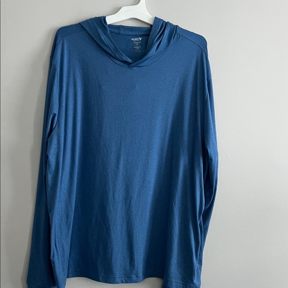 Old Navy cloud motion active Blue Hoodie pullover
